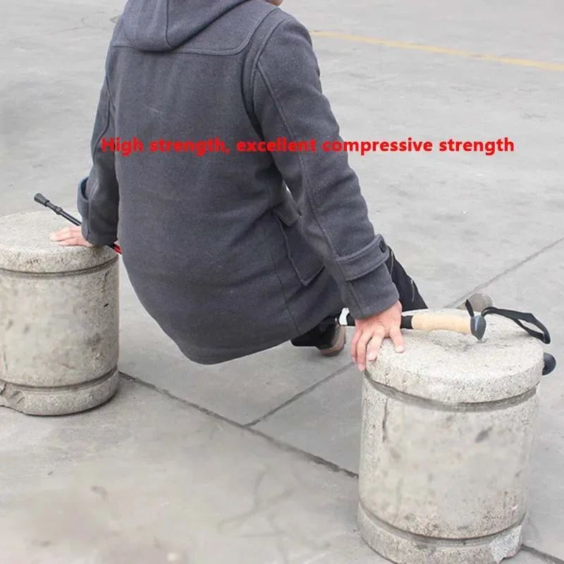 Trekking Poles for Hiking Walking Sticks for Seniors Collapsible and Lightweight, 2pc Set - Hiking Poles for Backpacking Camping