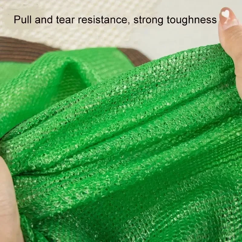 4x5m Beige shading net, UV protection, plant shed, outdoor sunshade, mesh, HDPE sunscreen fabric sunshade