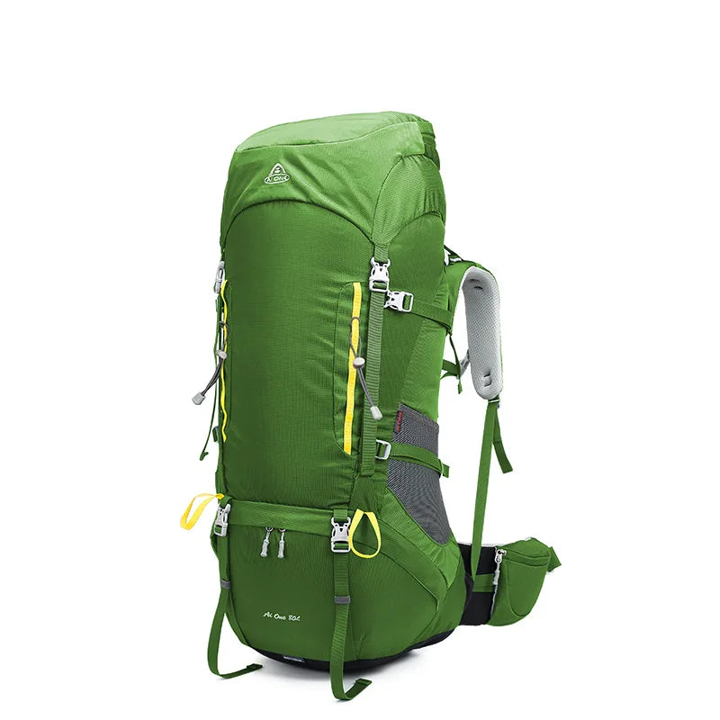 80L Travel Sports Hiking Bag Large Capacity Camping Backpack Bicycle Mochila Adjustable Molle Climbing Daypack with Rain Cover