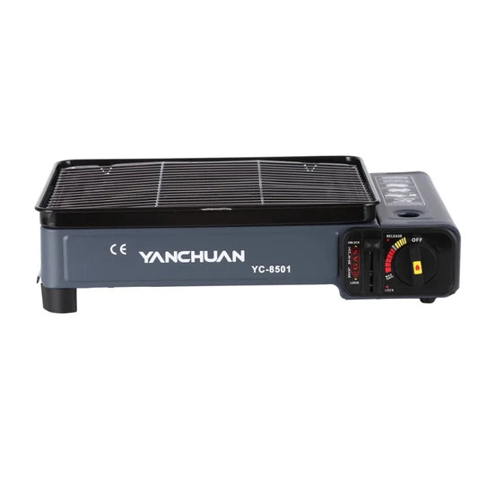 Portable outdoor cassette grill gas household camping grill picnic kebabs gas stove  camping equipment