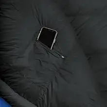 Lightweight Nylon Fabric 20 0 Degree Warm Mummy Sleeping Bag for Adults for Sports-Centered Camping Hiking Backpacking