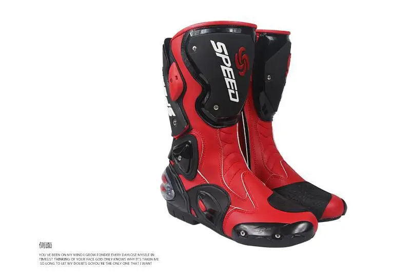 Motorcycle Boots Cycling Shoes Four Seasons Racing Anti-drop Cycling Boots Locomotive Shoes Knight Racing  Motorcycle Shoes