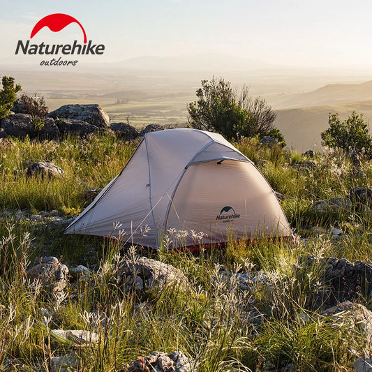 Naturehike New Star River Camping Tent Ultralight 2 Person Double Layer 20D Nylon Silicone Tent windproof Lightweight Tents
