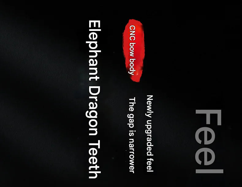 Powerful Dragon Tooth Slingshot Outdoor Competition Actual Combat Quick Pressure Concealed Buckle Catapult With Flat Leather