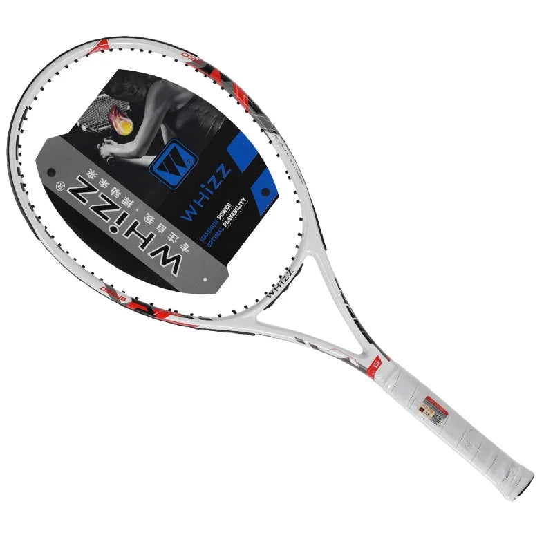 Custom Logo Tennis Racket 10.5oz Balance Point Reinforced Throat for Academy Drills