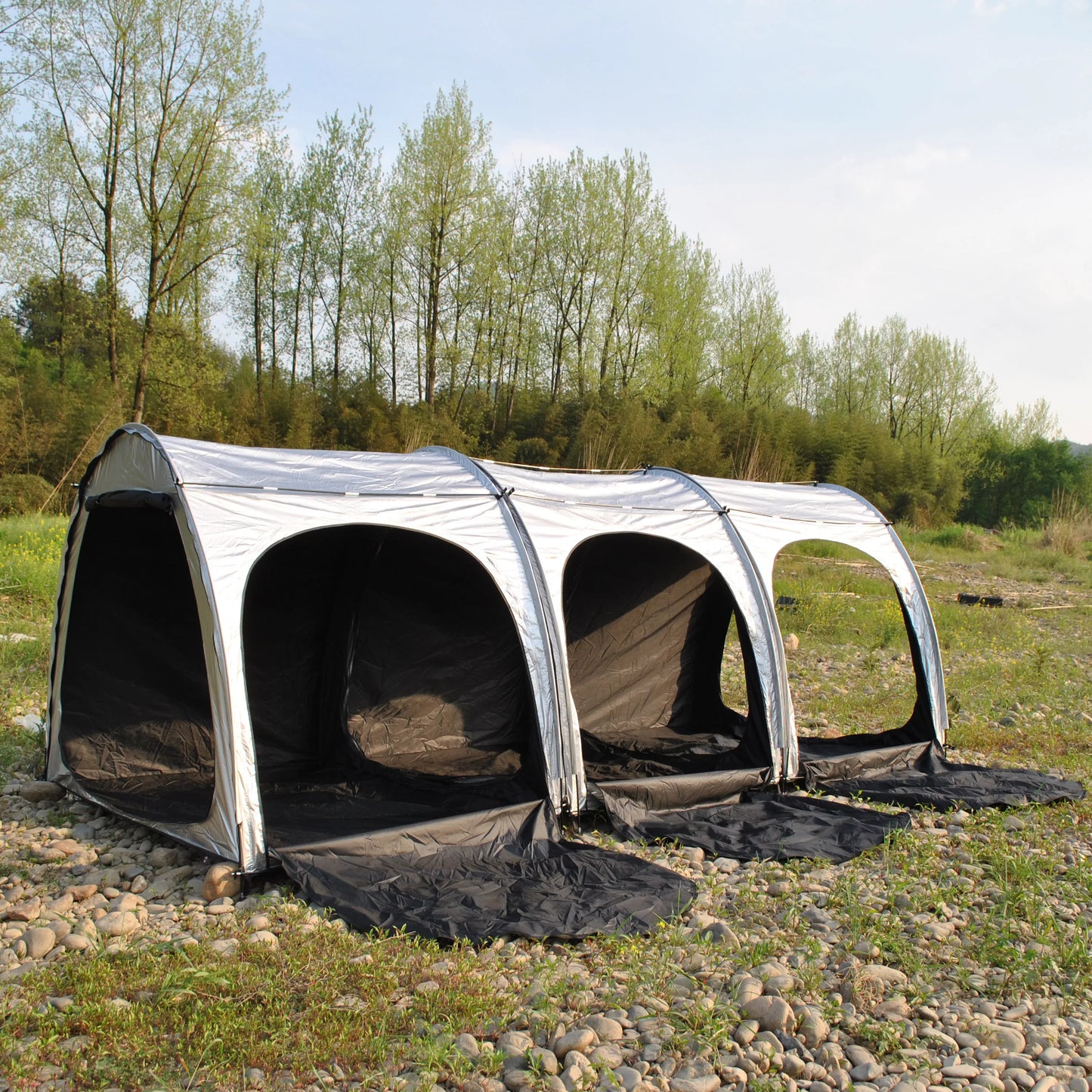 Multifunctional Waterproof Storage Tents, Attachable 4 Bike Tent, Can Be Connected to one by One, CZX-568