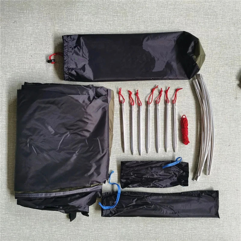 800g Ultralight Tent 1 Person Backpacking Tent for Tourism Cycling Camping Tent Waterproof Sleeping Bag Car Travel Equipment