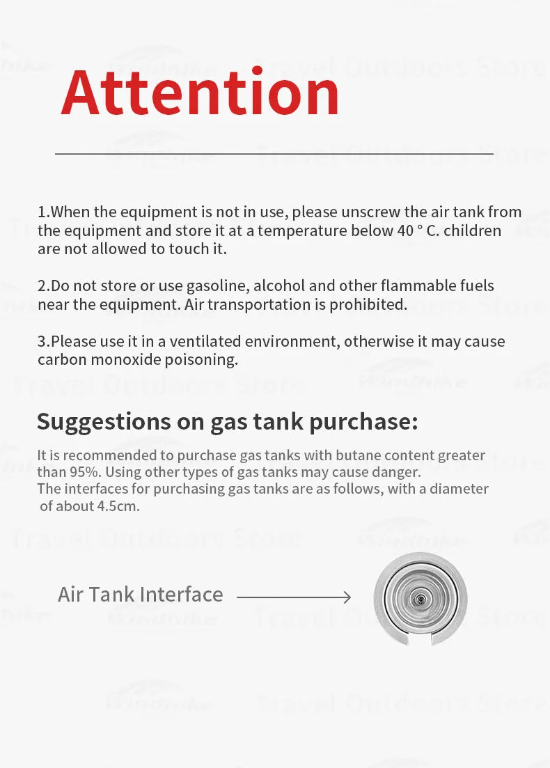 Naturehike Camping MINI Cassette Furnace Gas Stove Strong Firepower 2000W Outdoor Grill Stove Portable BBQ Burner Cooking Tool