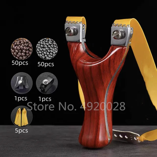 Slingshot Toy for Outdoor Sports  Strong Rubber Band  Hunting Catapult  Competition Toy Accessories  High Quality