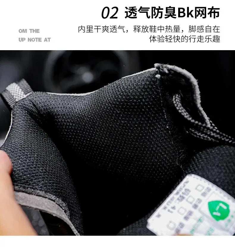 Motorcycle Shoes Men Motocross Boots Motobiker Racing Shoes Toe Cap Hardening Protective Cycling Shoes Summer Breathable Sneaker