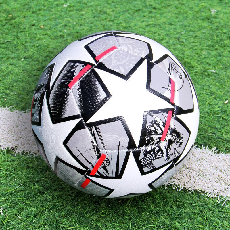 Football standard size 5 machine sewn ball PU explosion-proof material sports league outdoor competition football training