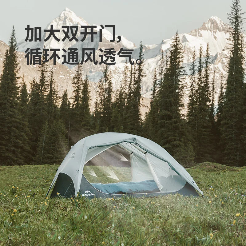 Naturehike Star River UL 2 Person Camping Tent Ultralight Waterproof 15D Double Layer 3 Seasons Outdoor Travel Hiking Tent