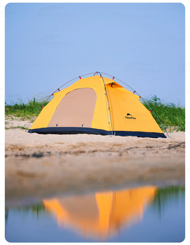Naturehike Ultralight Camping Tent 2 Person Hiking Travel Backpacking Large Space 65D Waterproof Quick Set Cycling Shelter Tent