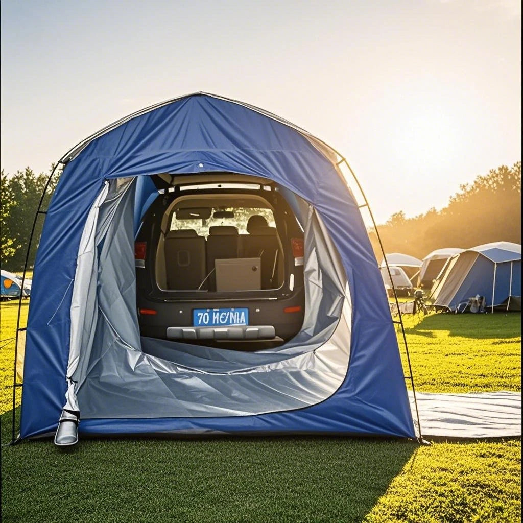 2/3/4 Person Tailgate Camping Tent | PU3000 Waterproof & UV-Resistant | Easy Assembly with Carry Bag| Suitable for Short Trips
