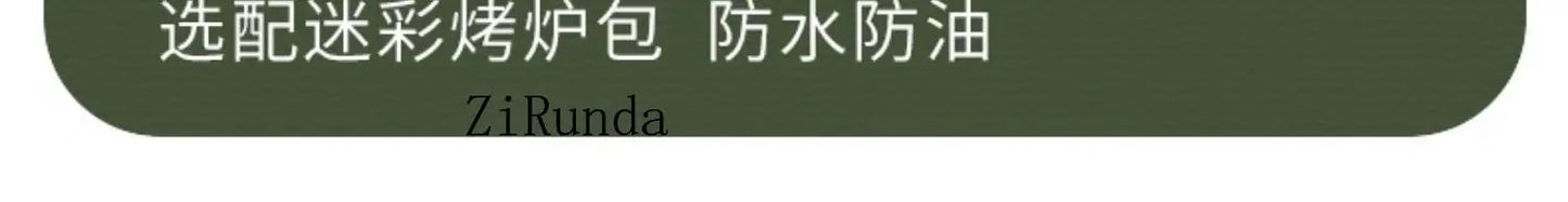 *Outdoor BBQ Grill Portable Household Charcoal Folding BBQ Shelf Non-Smoking Camping BBQ Stove