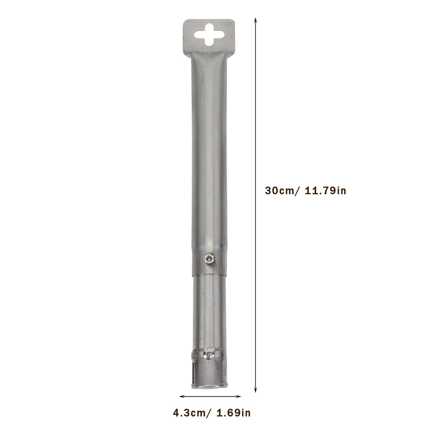 1Set Gas Grill Burner Tube Stainless Steel Durable Replacement Parts for Bbq Outdoor Grill Use Bbq Supplies Home Burner Tubes