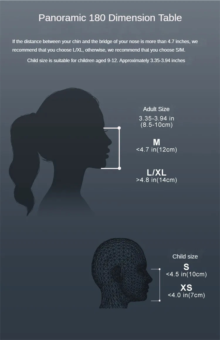 2025 New Professional Snorkeling Mask For Kids Adults High-definition Anti Fog Foldable Swimming Fully Dry Myopia Diving Goggles