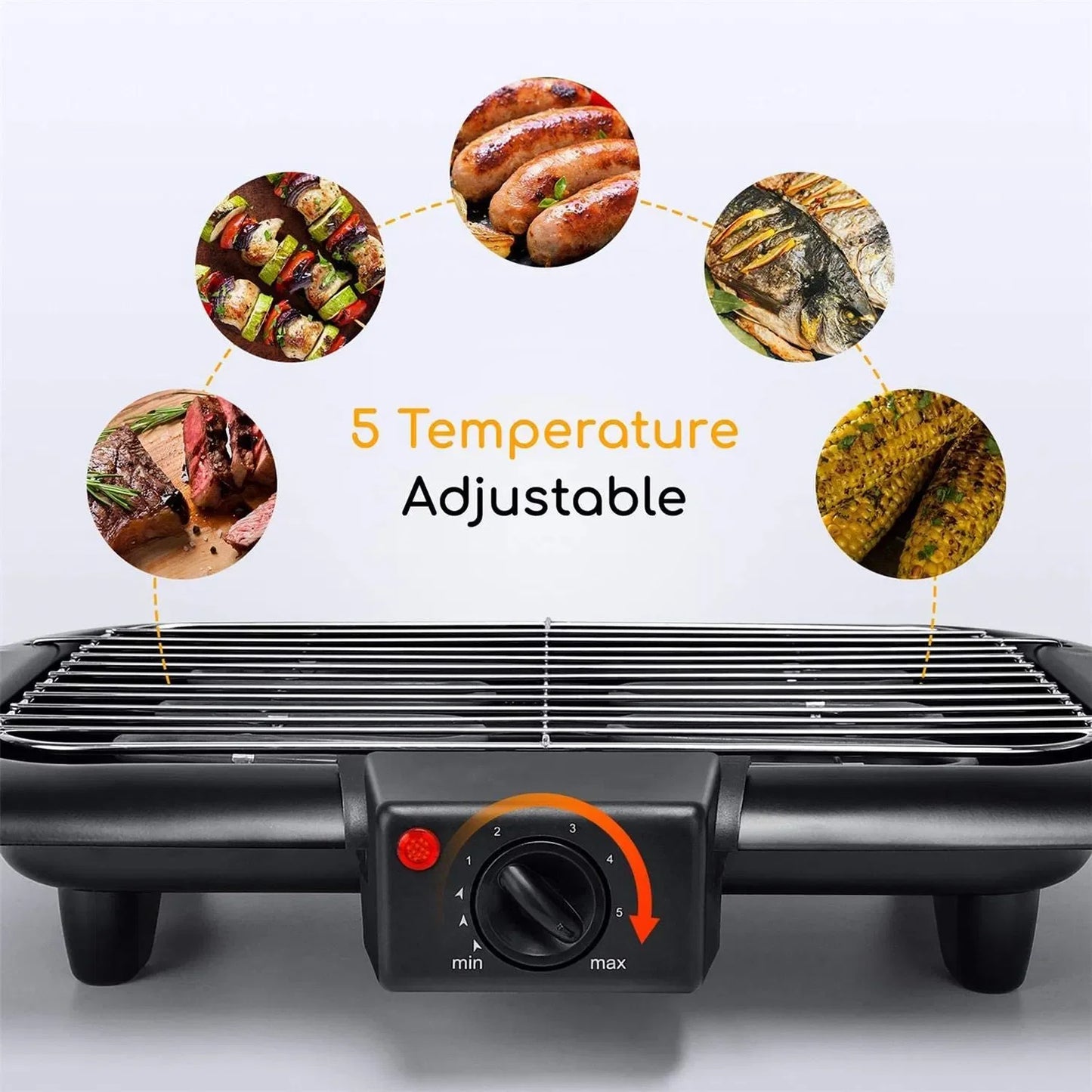 High Performance Electric Smoker BBQ Grill Commercial Electric Barbeque Grill Machine