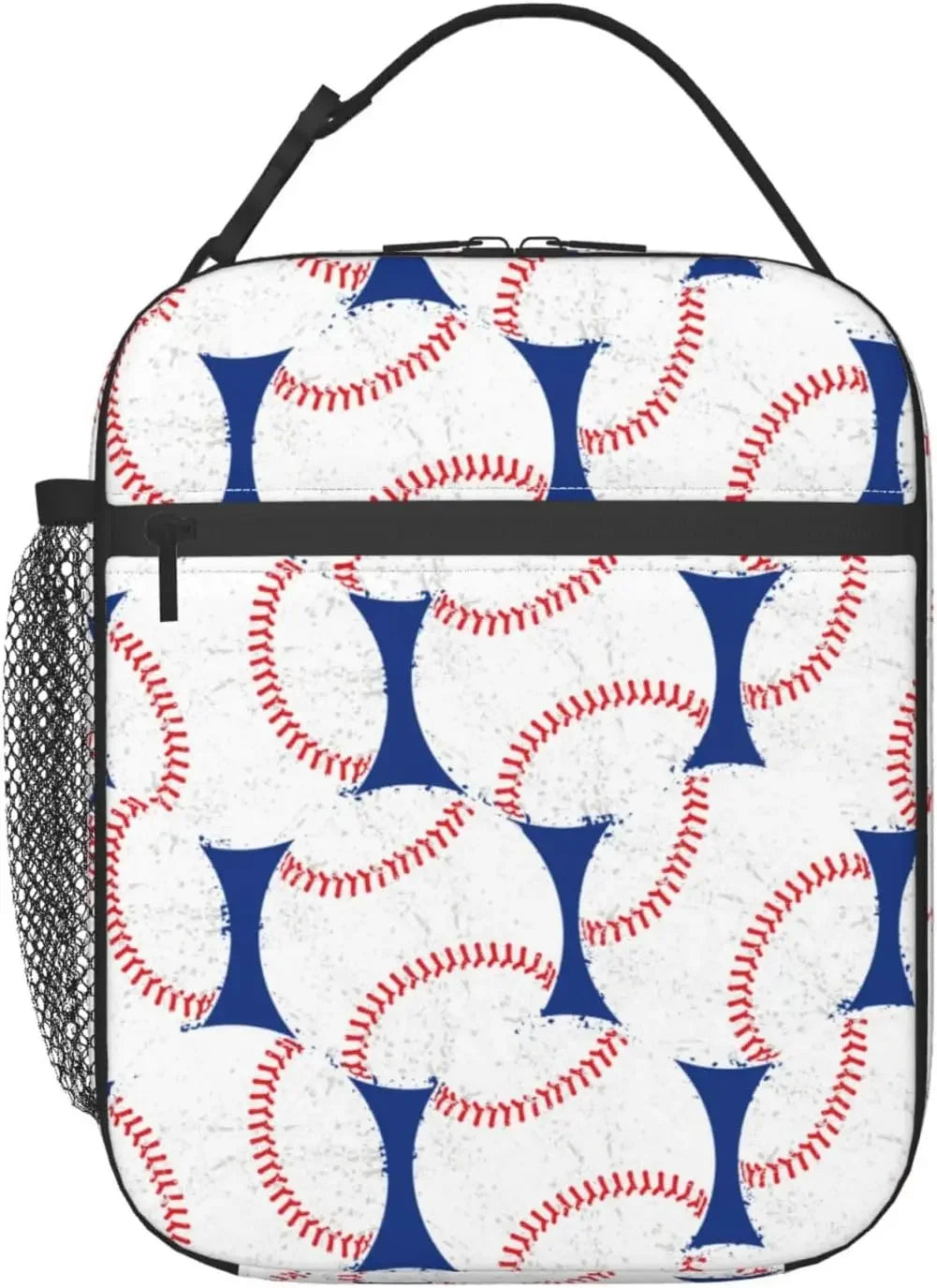 Tennis Racket Art Sport Lunch Bag Insulated Reusable Lunch Box Lunch Tote Lunchbox Portable Bento Bags For