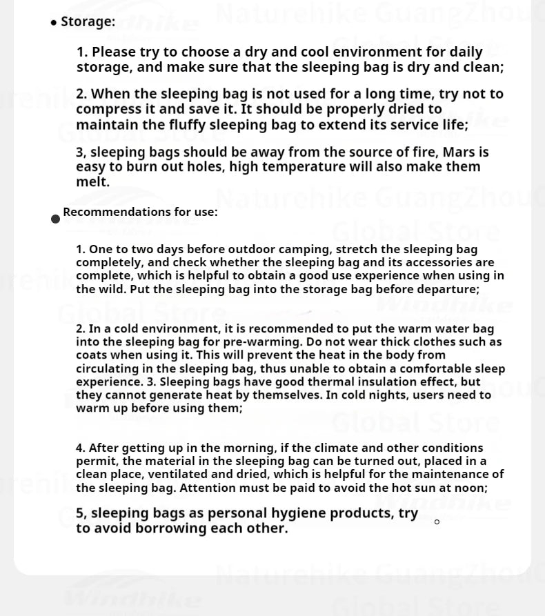 Naturehike Snowbird Sleeping Bag 650FP Duck Down Winter Warm Outdoor Camping Ultralight Hiking Mummy Sleeping Bag -18.6°C~3.8°C