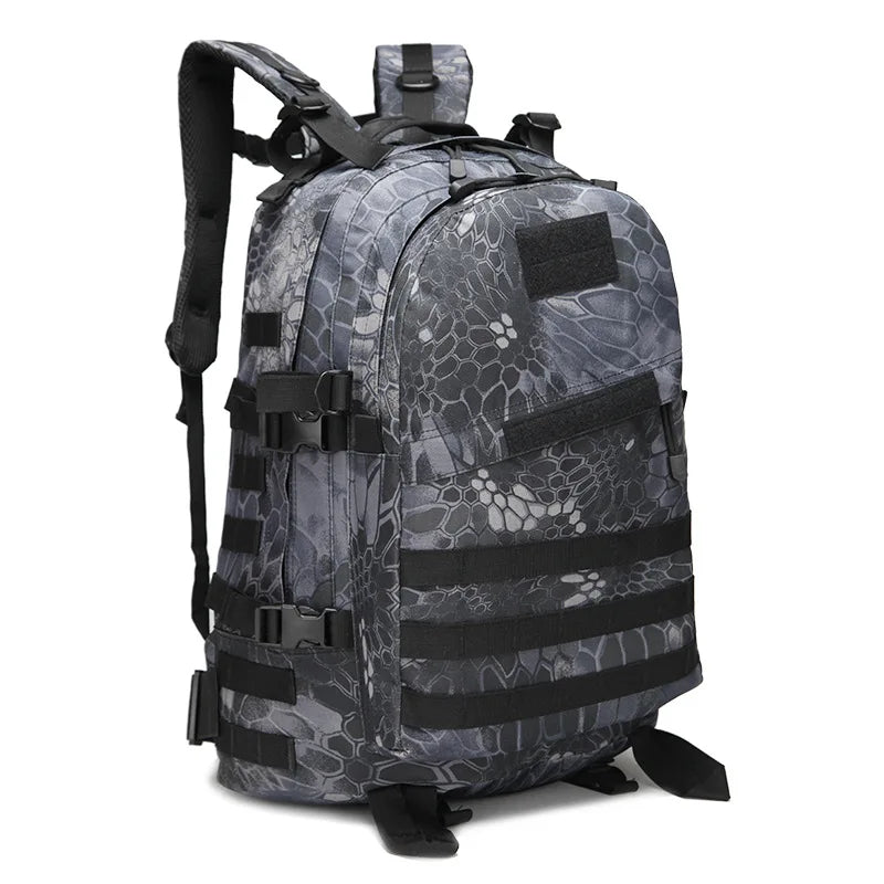 Upgraded 3D Bag Camouflage Mountaineering Bag Tactical Backpack Outdoor Camping Travel Bag