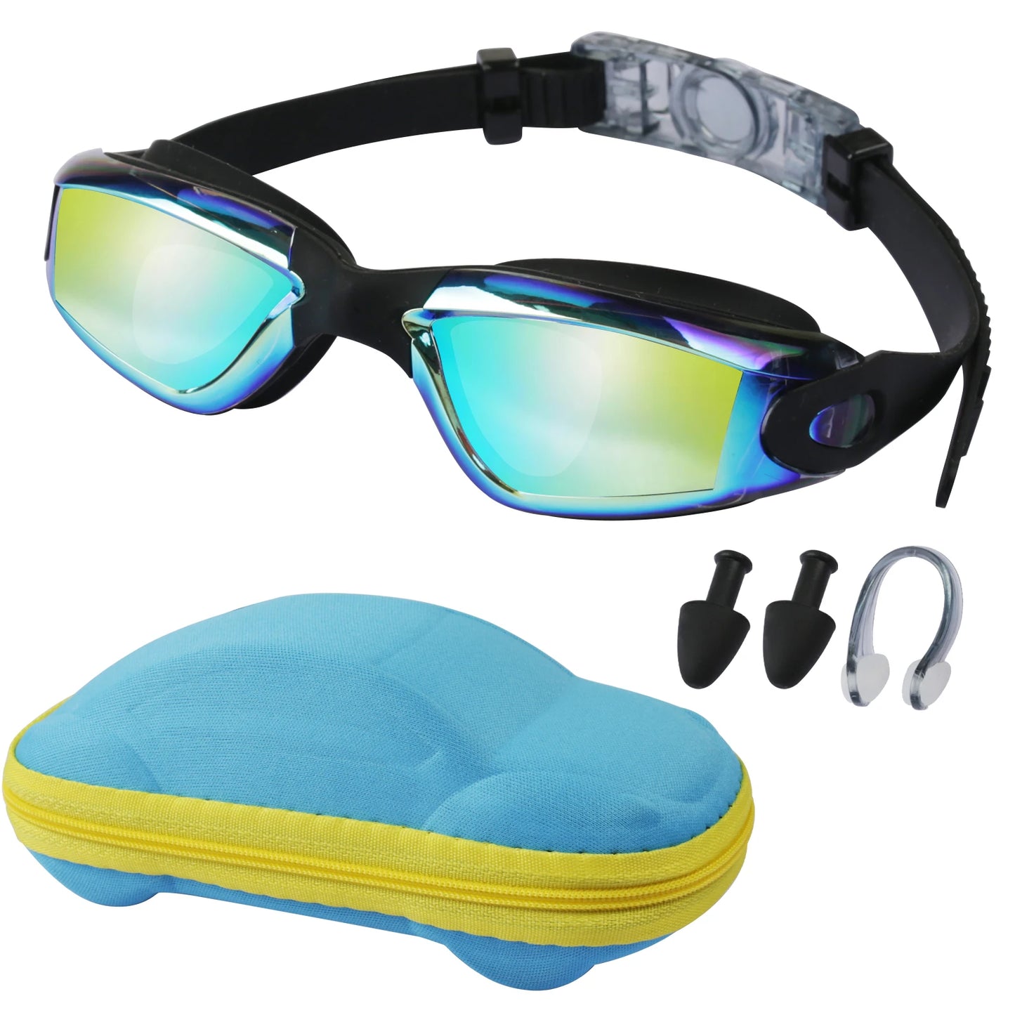 Swimming Goggles Anti-Fog Waterproof No Leaking Swim Goggles for Adult Children