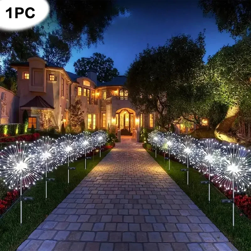 Super Solar LED Light Outdoor Waterproof Solar Light 8 Lighting Modes DIY Fairy Light Holiday Decorative garden Lights Lamp