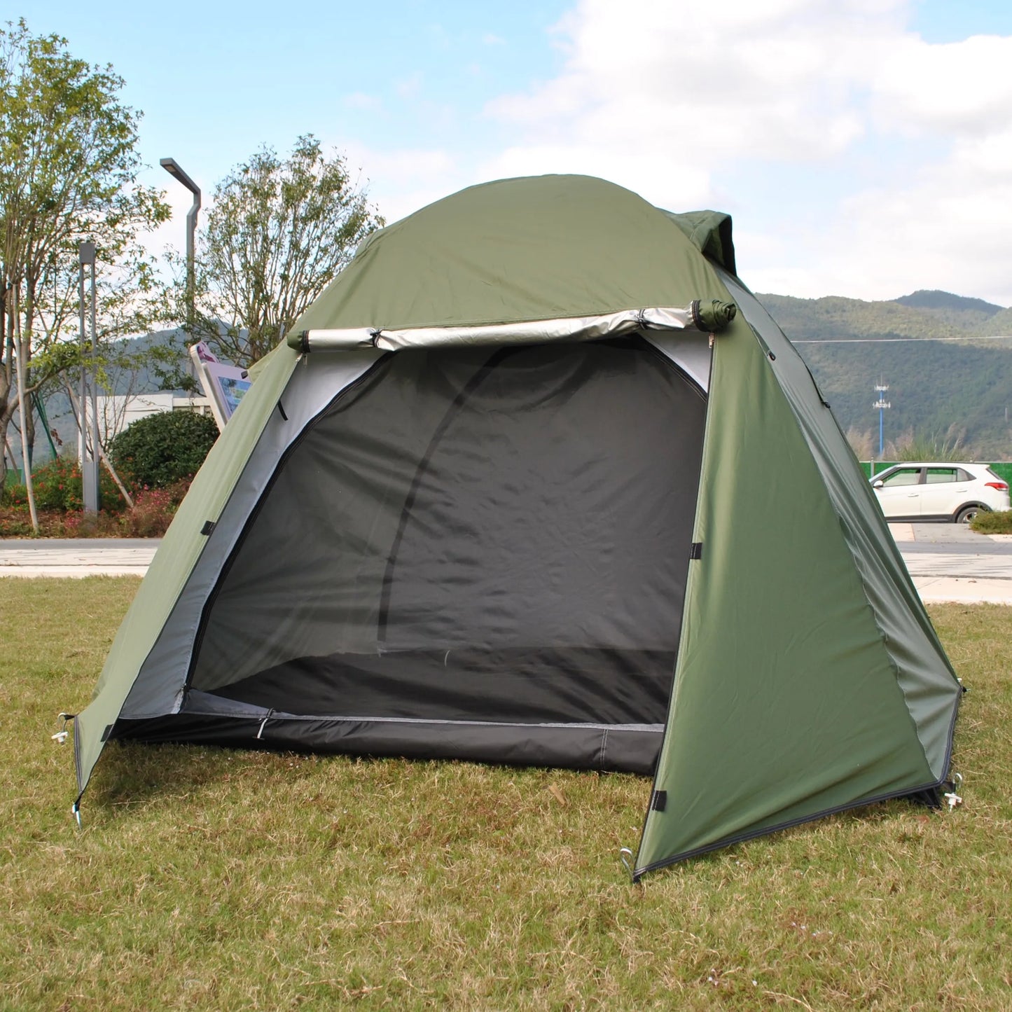 Waterproof Backpacking Tent 2 Person Lightweight Camping Tents 2 People Hiking Tents,4 Season Double Layer Outdoor Tent