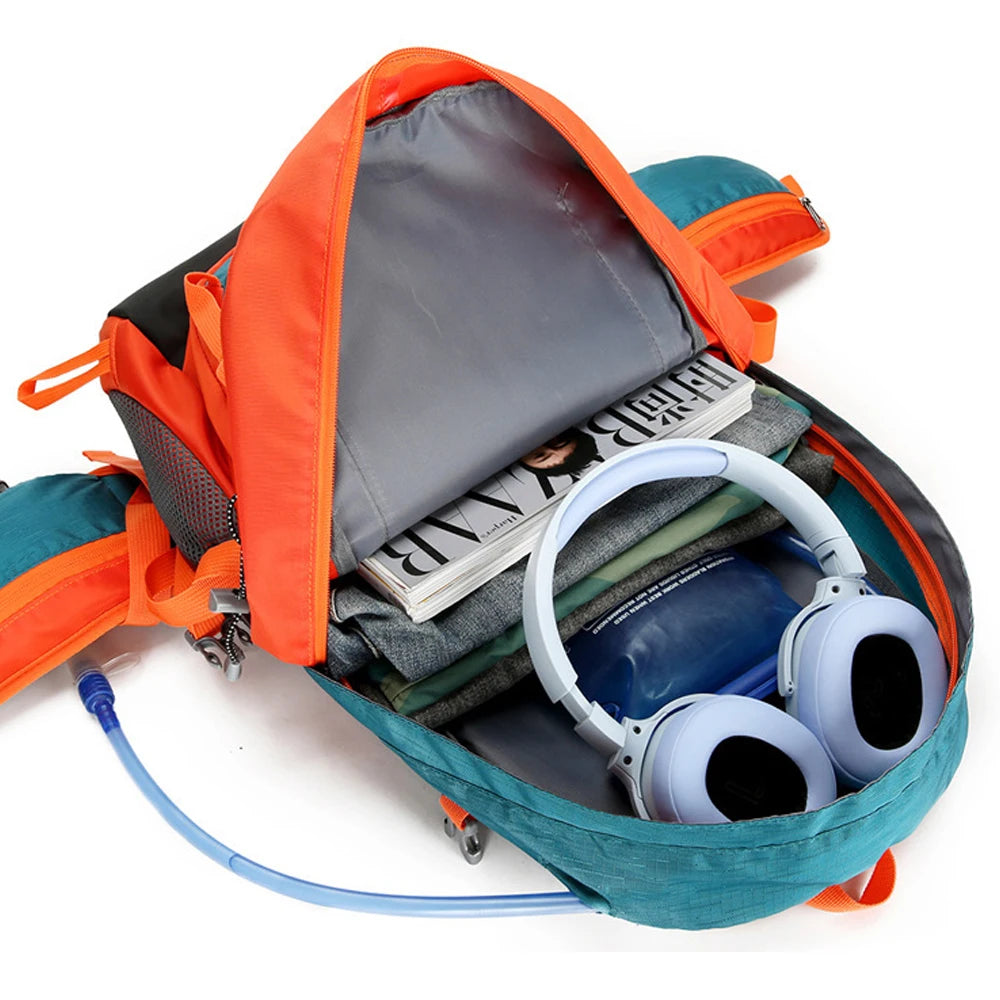 1PCS 40L Hiking Backpack, Water Resistant Lightweight Outdoor Sport Daypack Travel Bag for Camping Climbing Skiing Cycling