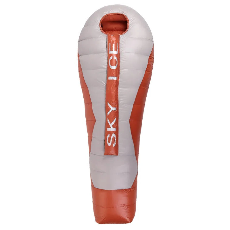 Lightweight Goose Down Double Sleeping Bag Adult Outdoor AllSeason Camping