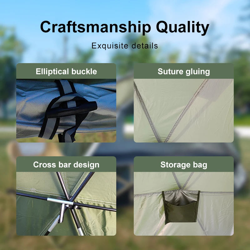 1 man tent backpacking lightweight For Hiking,Climbing,Fishing,Hunting,Outdoor Camping Tent,Portable Camping Tent,Exclude Cot