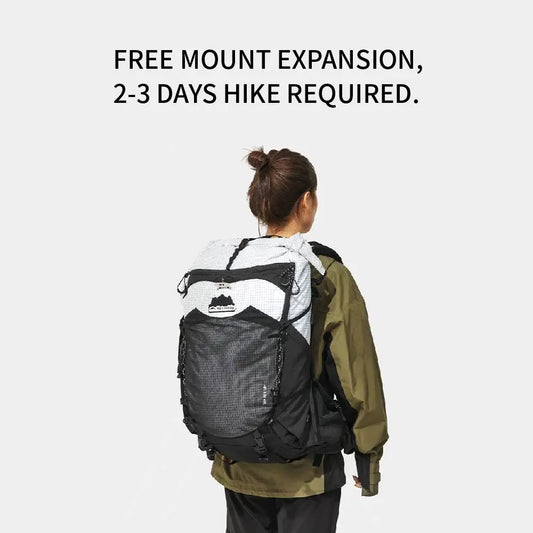 Naturehike Helium Series 40L Hiking Backpack Waterproof Wear Resistant Outdoor Travel Sport Climbing Shoulder Bag With RainCover