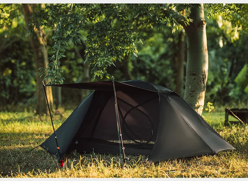 Thous Winds Taurus 1 People Camping Tent Ultralight Hiking Tent Backpack Outdoor Cot Tent 15D Nylon Ripstop Both Side Silicon