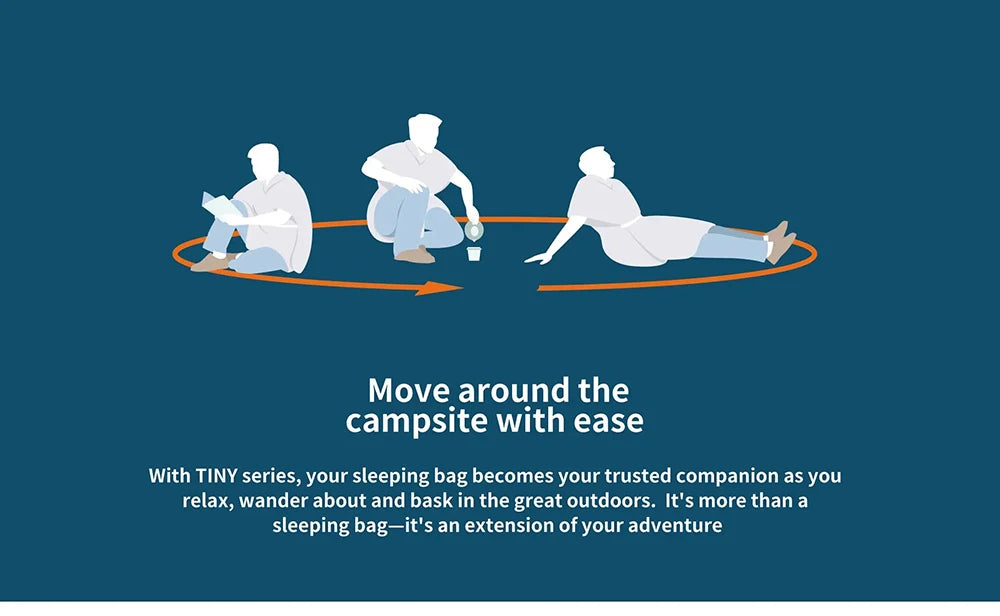 AEGISMAX Wind Hard Tiny Pro Wearable Down Sleeping Bag Winter Camping Hiking Backpacking Ultralight Outdoor Quilt