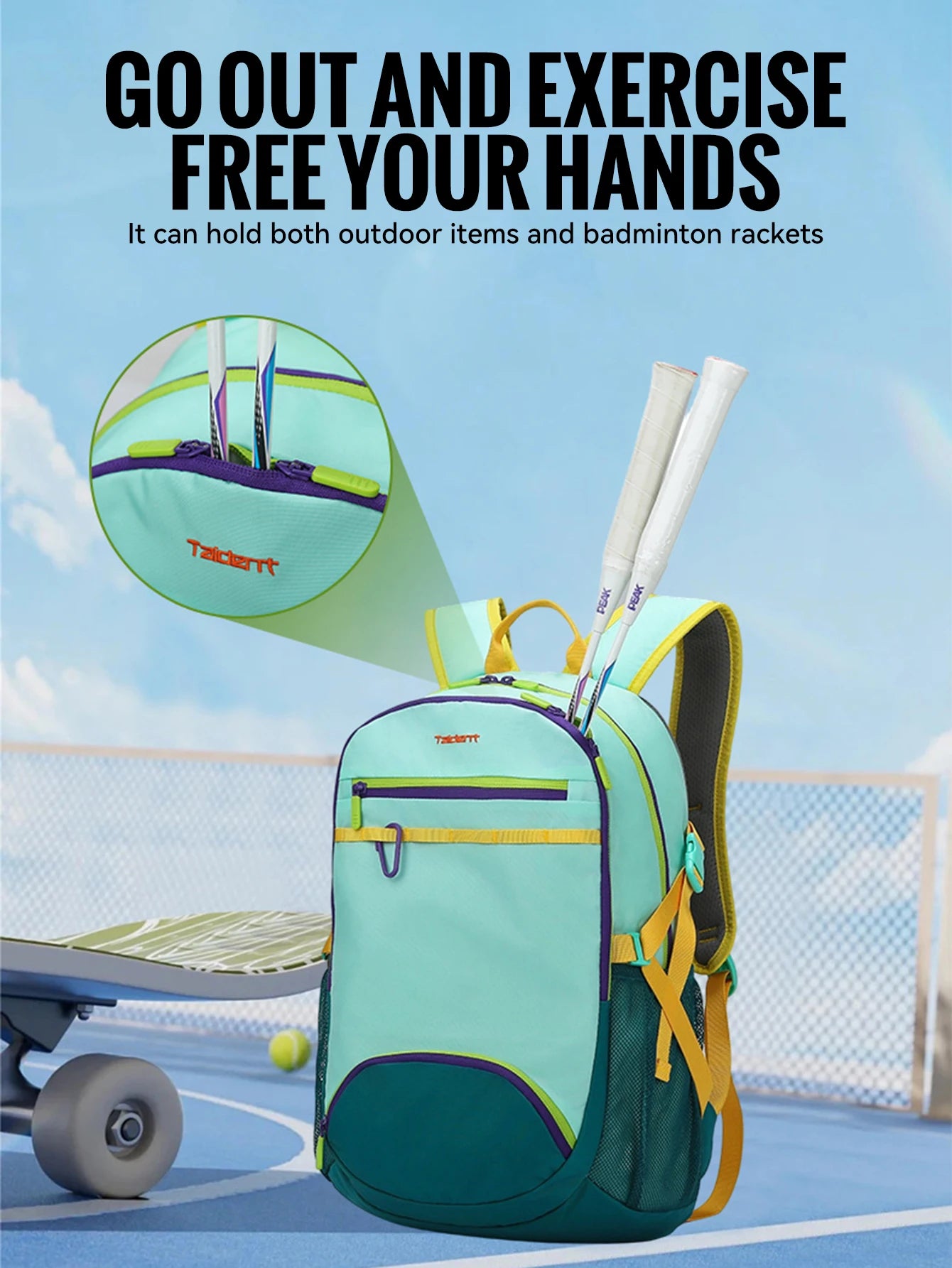 WRELS Backpack Camping Bag Large Capacity Backpack Lightweight Waterproof Mountaineering Bag Breathable Casual Travel Backpack