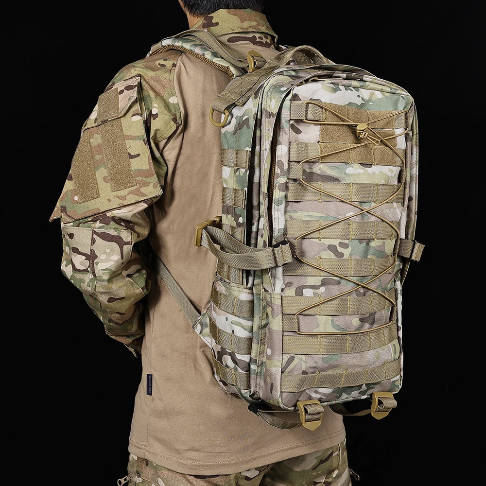 New Outdoor Sport Camping Backpack Field Survival Hiking Backpack Multifunctional Multi-camo Hunting BackPack