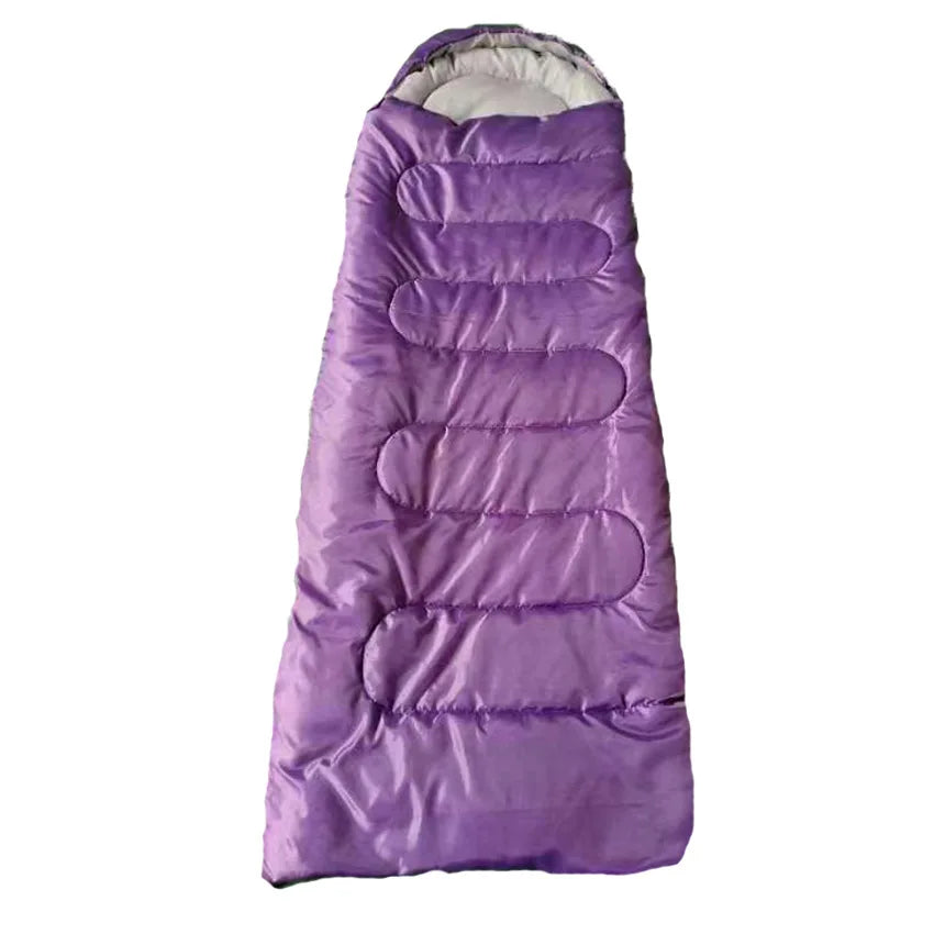 Emergency Sleeping Bag Adult Outdoor Spring and Autumn Adult Men and Women Thickened Warm Portable Camping Single Person