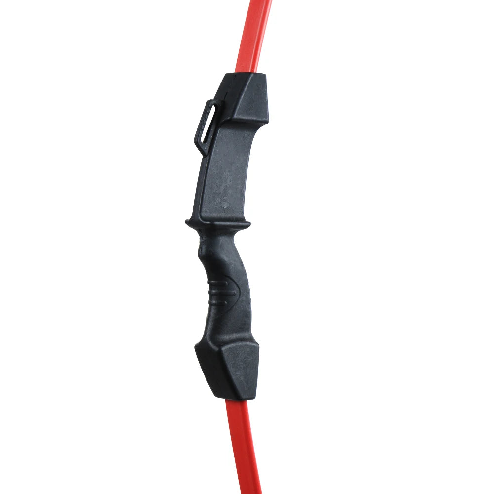 15lbs Child Recurve Bow Longbow Toy Youth Set Kids Bow with Arm Finger Guard Bow String for Gaming Practice Gift