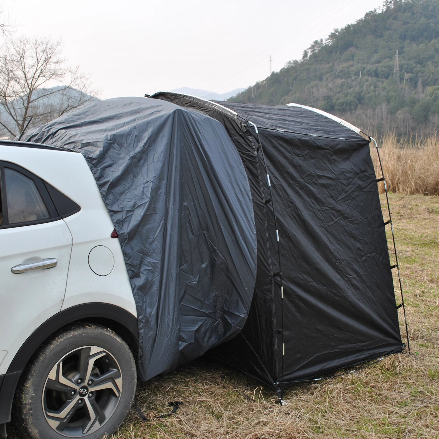 Newest SUV Car Tent, Tailgate Shade Awning Tent for Camping, Vehicle SUV Tent Car tent can be used without car,Car Tailgate Tent