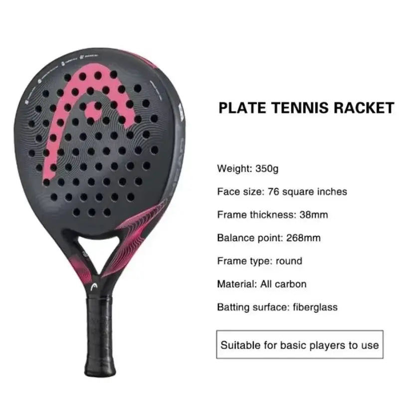Genuine HEAD Tennis Padel Rackets ZEPHYR Series Carbon Fibre EVA Memory Flex Foam Core Padel Tennis Racquets Lightweight