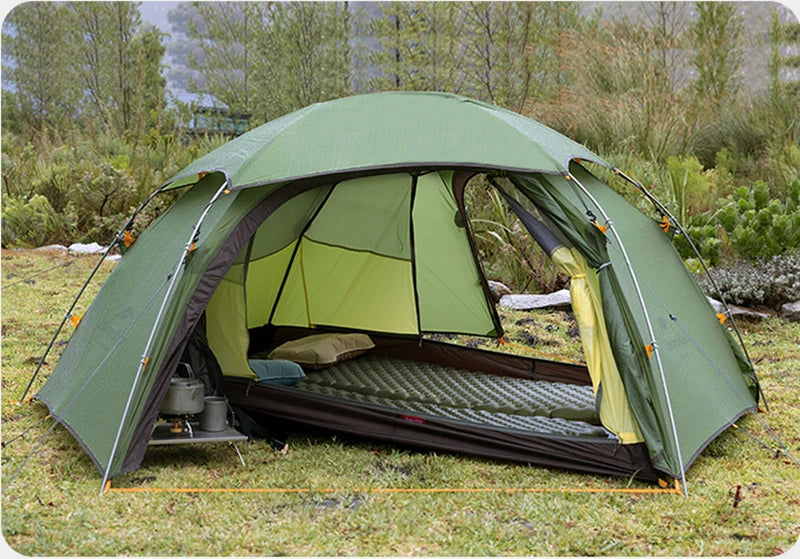 Naturehike Cloud Peak 20D Nylon Tent Ultralight 2 Persons Camping Hiking Outdoor Tent 4 Season Double Layer Backpack camper Tent