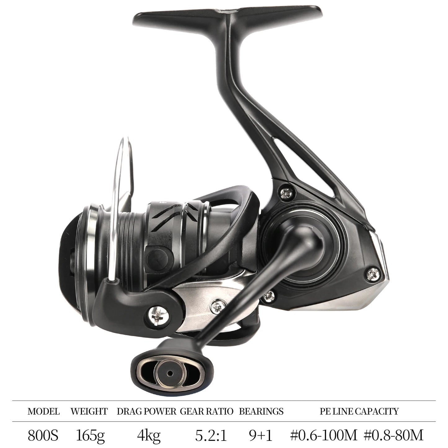 TSURINOYA  Spinning Fishing Reel FRANCIS FS PRO 800S 1000 C2000S 2500S 3000M 4000M 158g Shallow Spool Versatile Long Cast Bass