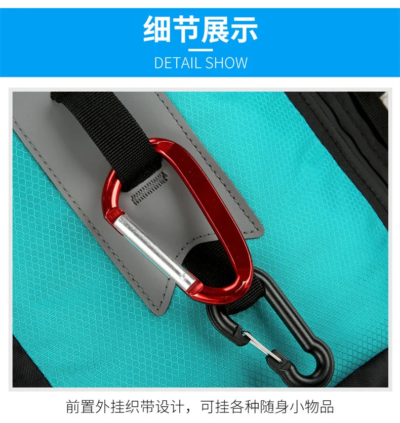 60L Large-Capacity Outdoor Mountaineering Backpack,Anti Splashing Water Wear-Resistant Camping Hiking And Cross-Country Backpack