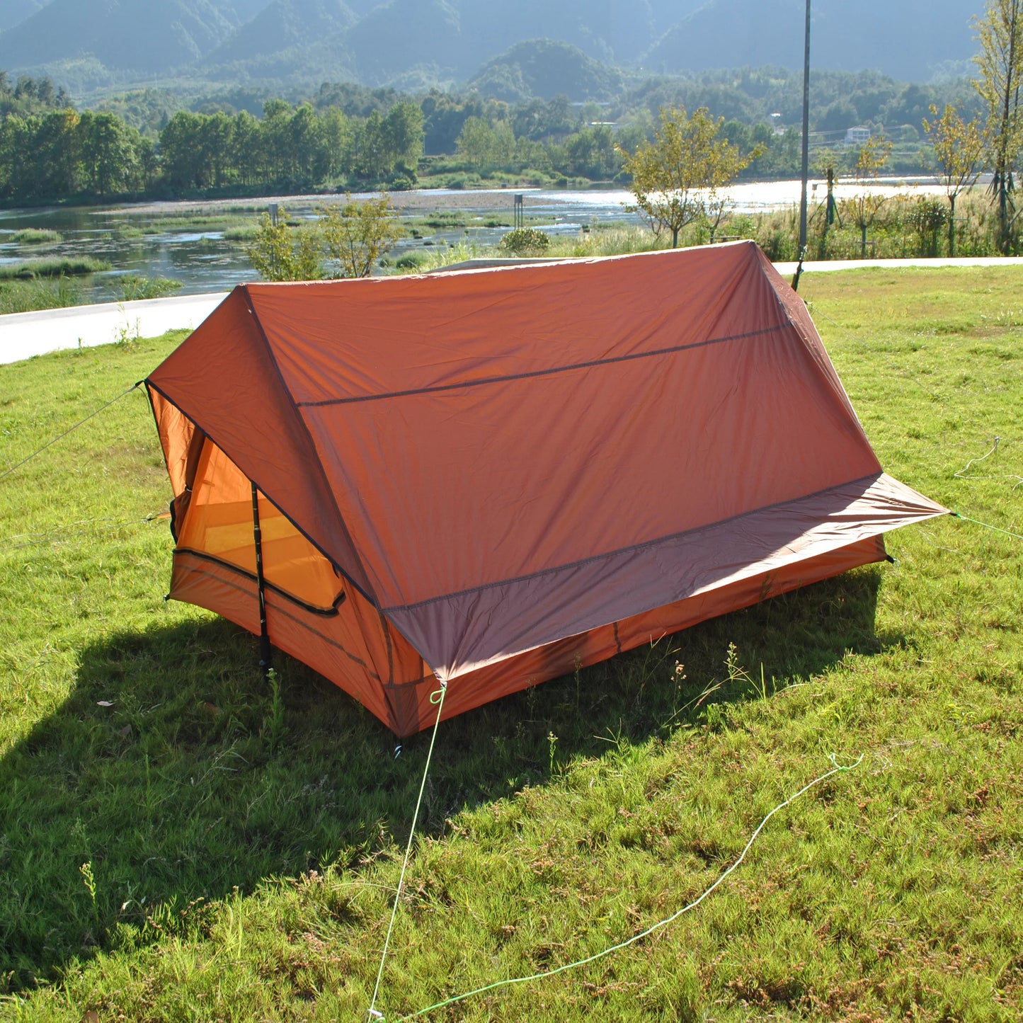 Ultralight 2-3 Person Waterproof Outdoor Camping Tent, CZX-659 2 Person A Shaped Tent Waterproof Backpacking A Type tent