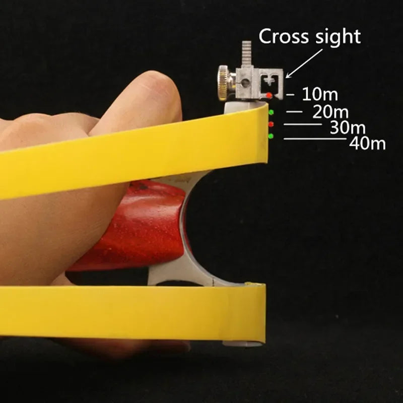 Popular Powerful Slingshot Camouflage Bow Catapult Outdoor Hunting Slingshot Hunt Tool  Stingles Stainless Steel Hunting