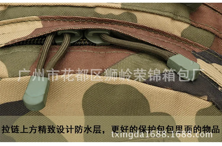 Upgraded 3D Bag Camouflage Mountaineering Bag Tactical Backpack Outdoor Camping Travel Bag