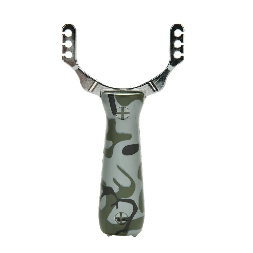 Professional Slingshot Sling shot Aluminium Alloy Slingshot Catapult Camouflage Bow Un-hurtable Outdoor Game Playing Tools