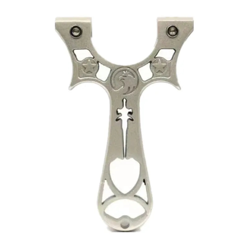 Alloy Slingshot Powerful Quick-press Design Catapult Compound Bow Professional Outdoor Shooting Sports Hunting Accessories Set