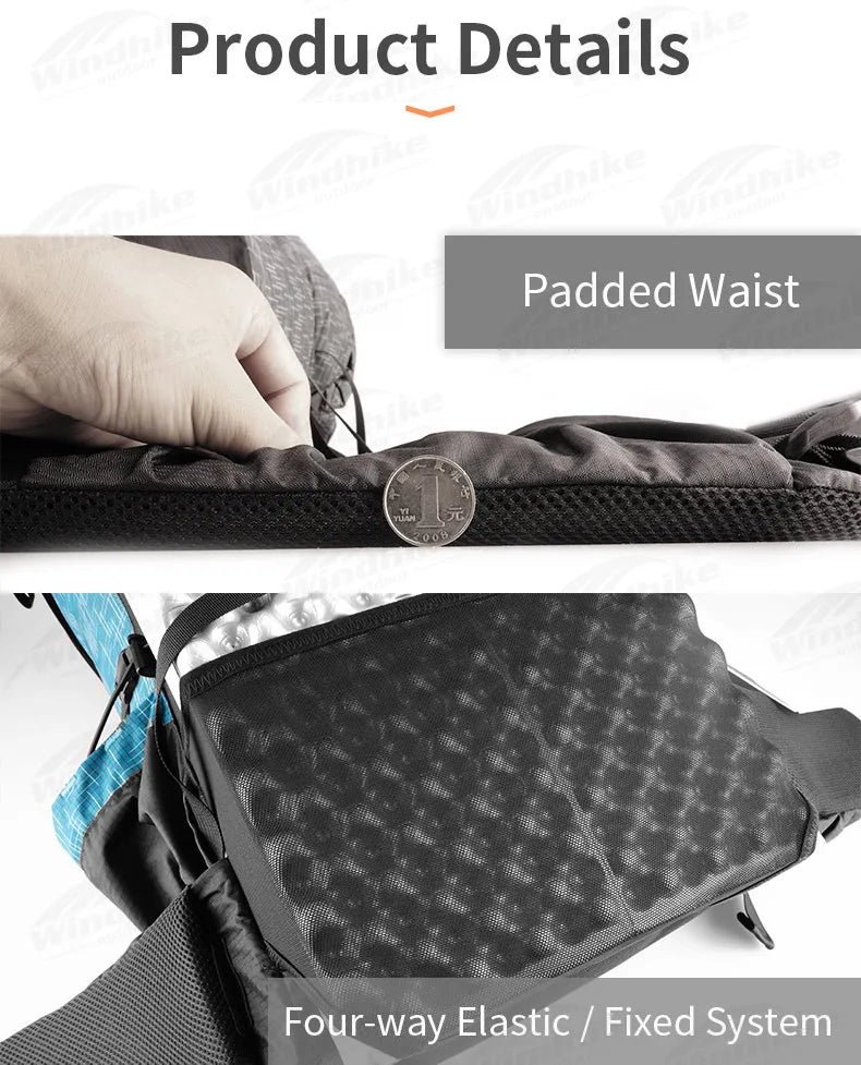 3F UL GEAR 40L+16L QIDIAN2.0 Backpack Ultralight Outdoor Camping Large Capacity Hiking Climbing Sport Waterproof Breathable Bag