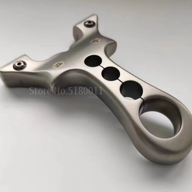 High-end TC21 Titanium Alloy High-end Hunting Slingshot Precision Shooting Competitive Outdoor Sports Catapult for Adults Games